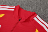 2026-27 Germany Red Half Pull Tracksuit (半拉链)