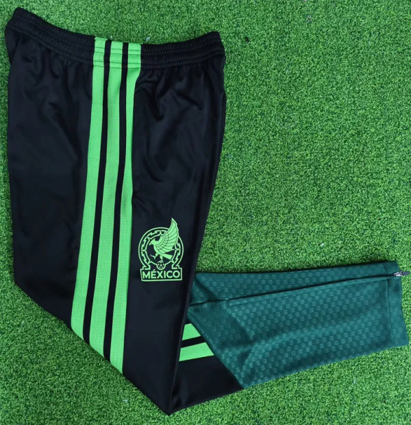 2026-27 Mexico Black Training Long Pants (Have Pocket)