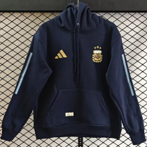 2025-26 Argentina Royal blue Hoody 宝蓝色(加绒)