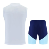 2026-27 Argentina White Tank top and shorts suit