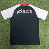 2026-27 Mexico Black Fans Training shirts (红V领)
