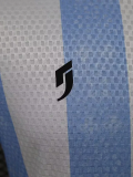2026-27 Argentina Blue White Player Version Soccer Jersey (逗号标)