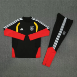 2026-27 Germany Black Half Pull Tracksuit (半拉链)