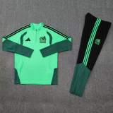 2026-27 Mexico Green Half Pull Tracksuit (半拉链)