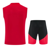 2026-27 Germany Red Tank top and shorts suit