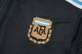 2025-26 Argentina Dark gray Half Pull Tracksuit #B2529(半拉链)