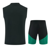 2026-27 Mexico Black Tank top and shorts suit