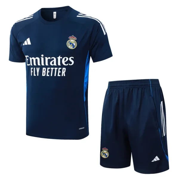 2025-26 Real Madrid Royal blue Training Short Suit #D25280