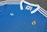 2025-26 Real Madrid Blue Training Short Suit