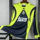 1999-2000 Real Madrid  Goalkeeper Long Sleeve Retro Soccer Jersey (长袖)