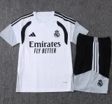 2026-27 Real Madrid White Training Short Suit #J26014