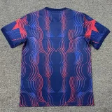 25-26 Barcelona Blue Red Training shirts