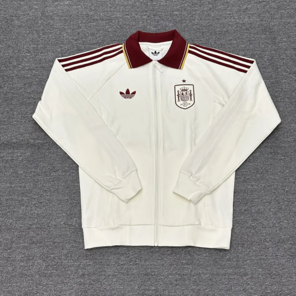 2026 Spain Away White Jacket #单夹克