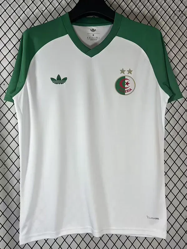 2026-27 Algeria White Green Fans Training shirts