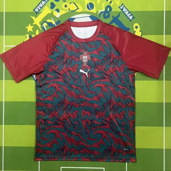 2026-27 Portugal Red Fans Training shirts