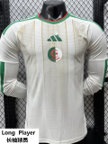 2026-27 Algeria Home Long Sleeve Player Version Soccer Jersey (长袖球员)无星