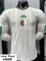 2026-27 Algeria Home Long Sleeve Player Version Soccer Jersey (长袖球员)无星