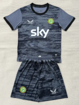 2026-27 Ireland Gray Goalkeeper Kids Soccer Jersey