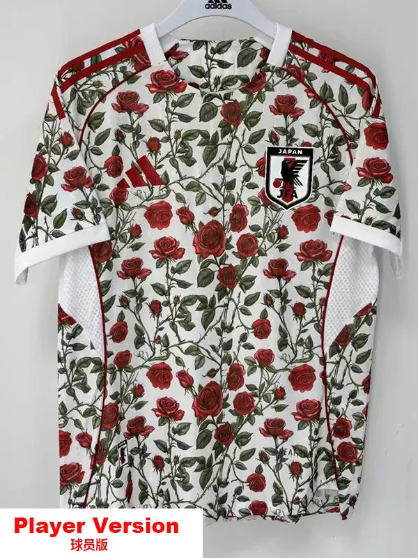 2026-27 Japan Special Edition Player Version Soccer Jersey 球员(玫瑰)