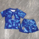2026-27 England Blue Goalkeeper Kids Soccer Jersey
