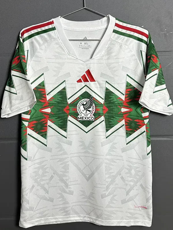 2026-27 Mexico White Green Special Edition Fans Training shirts