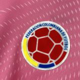 2026-27 Colombia Pink Goalkeeper Fans Soccer Jersey