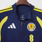 2026-27 Scotland Blue Jacket #单夹克