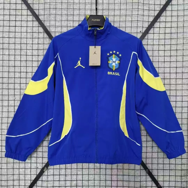 2026-27 Brazil Blue Windbreaker