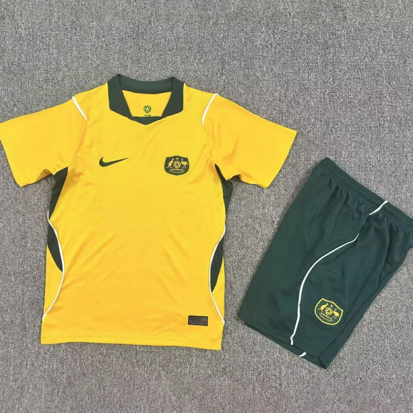 2026-27 Australia Home Kids Soccer Jersey