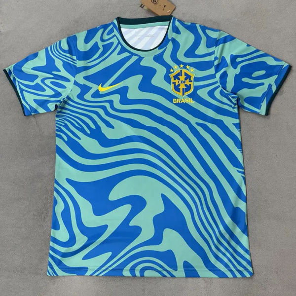 2026-27 Brazil Blue Green Training shirts