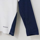 2026-27 Argentina White Top Half Pull Tracksuit (半拉上衣)