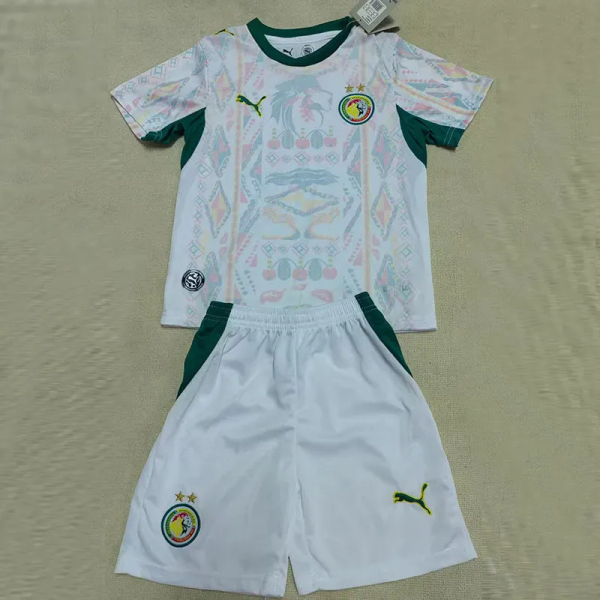 2026-27 Senegal Home Kids Soccer Jersey