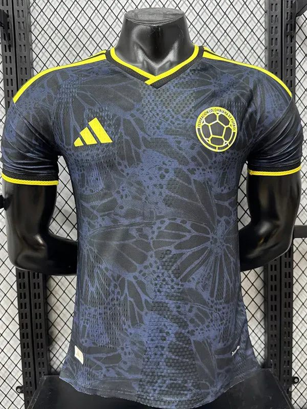 2026-27 Colombia Black Special Edition Player Version Training shirts (黄标)