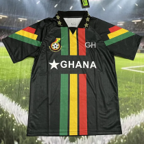 2026-27 Ghana Black Fans Training shirts (有领)前三色
