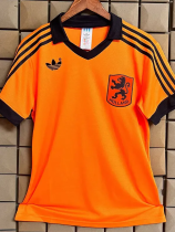 1980 Netherlands Home Retro Soccer Jersey