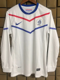 2010 Netherlands Away Long Sleeve Retro Soccer Jersey (长袖)