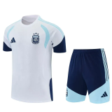2026-27 Argentina White Training Short Suit
