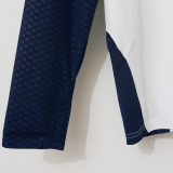 2026-27 Argentina White Top Half Pull Tracksuit (半拉上衣)