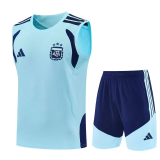2026-27 Argentina Light blue Tank top and shorts suit