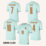 2026-27 France Away Kids Soccer Jersey