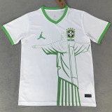 2026-27 Brazil White Special Edition Training shirts (JD标女神)