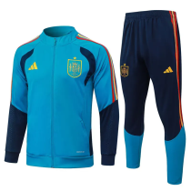 2026-27 Spain Lake blue Jacket Tracksuit #A26011