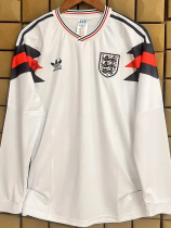 1990 England Retro Special Edition Long Sleeve Soccer Jersey (长袖)