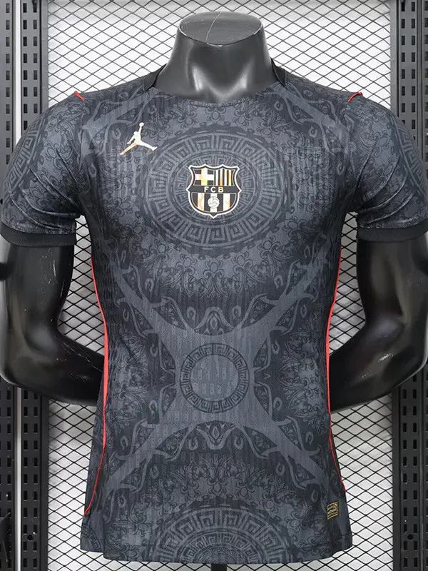 25-26 BAR JD Black Special Edition Player Version Training Shirts (JD标)