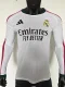 2026-27 Real Madrid Home Long Sleeve Player Version Soccer Jersey (长袖球员)
