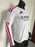 2026-27 Real Madrid Home Long Sleeve Player Version Soccer Jersey (长袖球员)