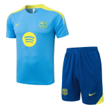 25-26 Barcelona Light blue Training Short Suit #D25281