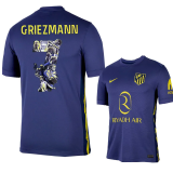 2025-26 Atletico Madrid Away GRIEZMANN #7 Print Photo Number Fans Soccer Jersey