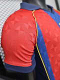 26-27 Barcelona Red Blue Special Edition Player Version Training Shirts (Spotify)