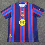 26-27 Barcelona Blue Red Training shirts (中间标)